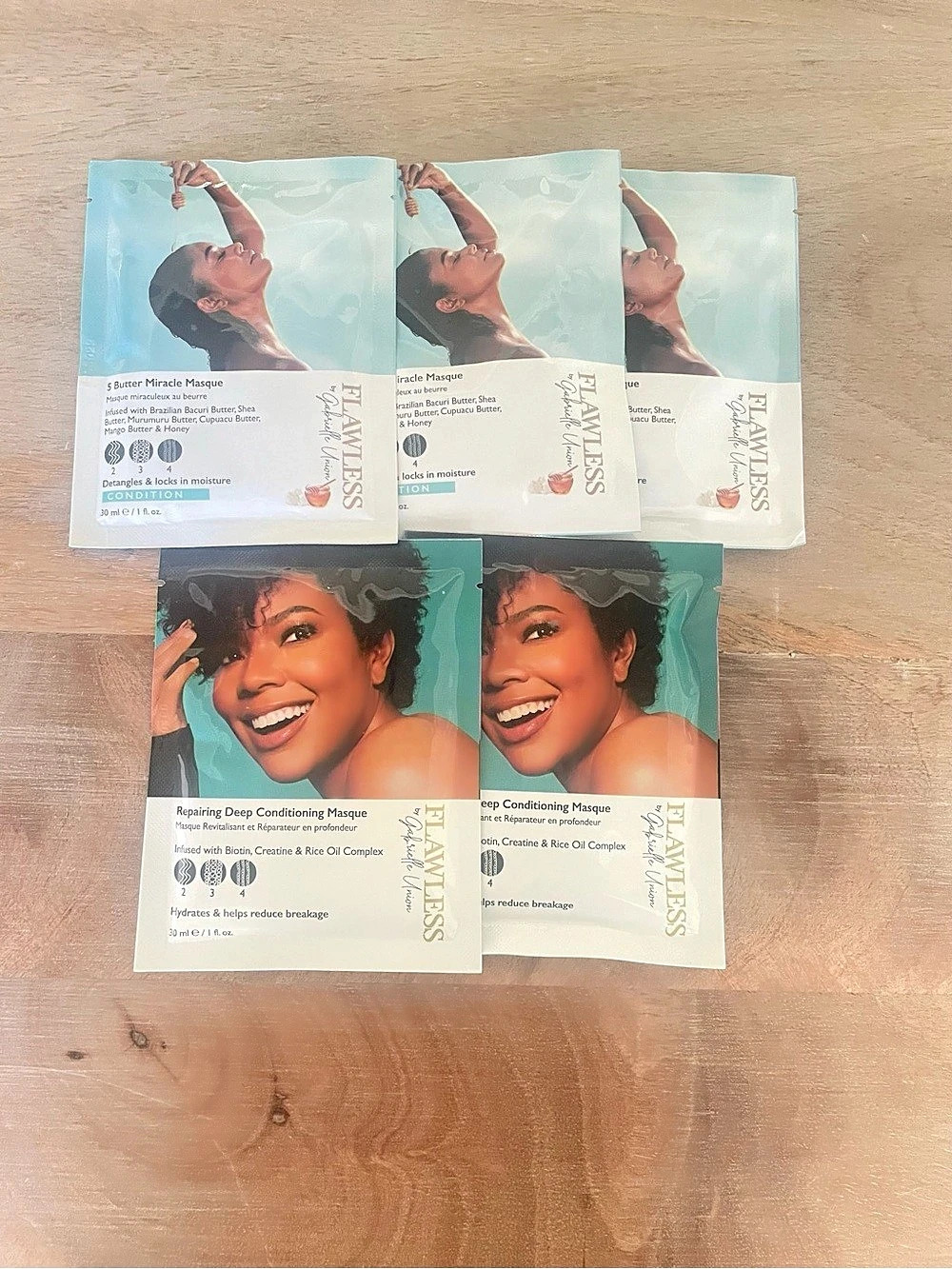 Flawless by Gabrielle Union 5-Pack NWT